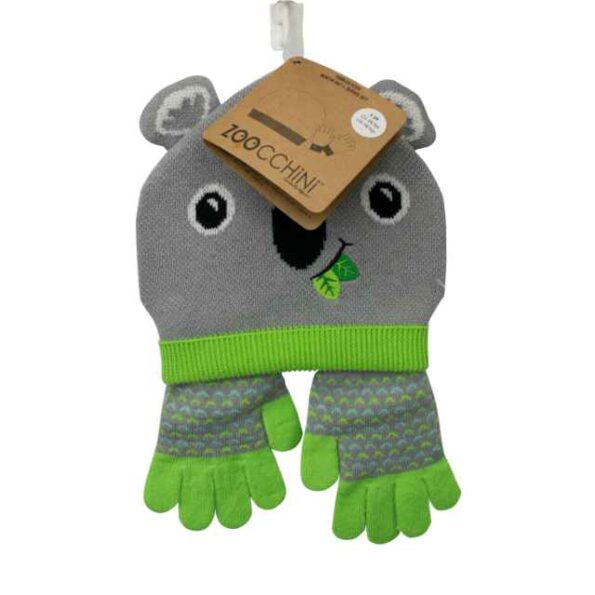 סט כובע עם כפפות 1Y-3Y Winter Hat/Gloves Sets - Koala